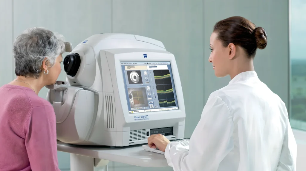 OCT-Gerät Zeiss Cirrus – Augendiagnostik Privatpraxis Berlin
